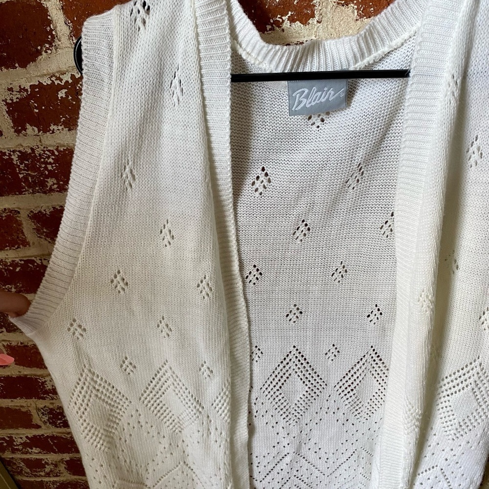 Blair white cardigan - Picture 6 of 7